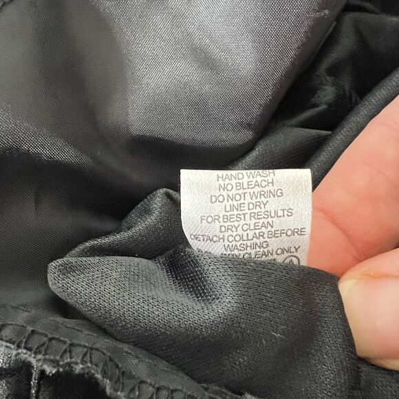 TONI MORGAN Women’s Black Cheetah Print Jacket Size Small Shoulder Pads Vintage - Picture 14 of 15